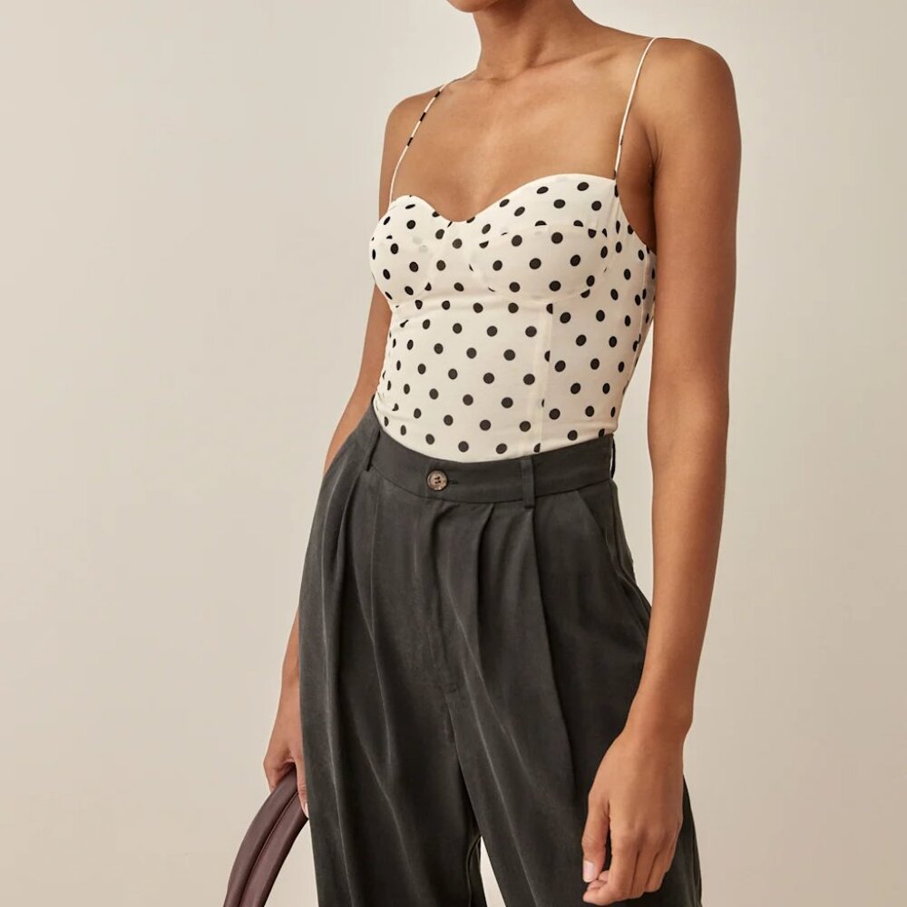 Reformation Liza Top Portofino - Size 8